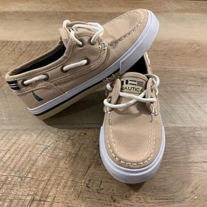 Little Boys Nautica boat shoes sz 12